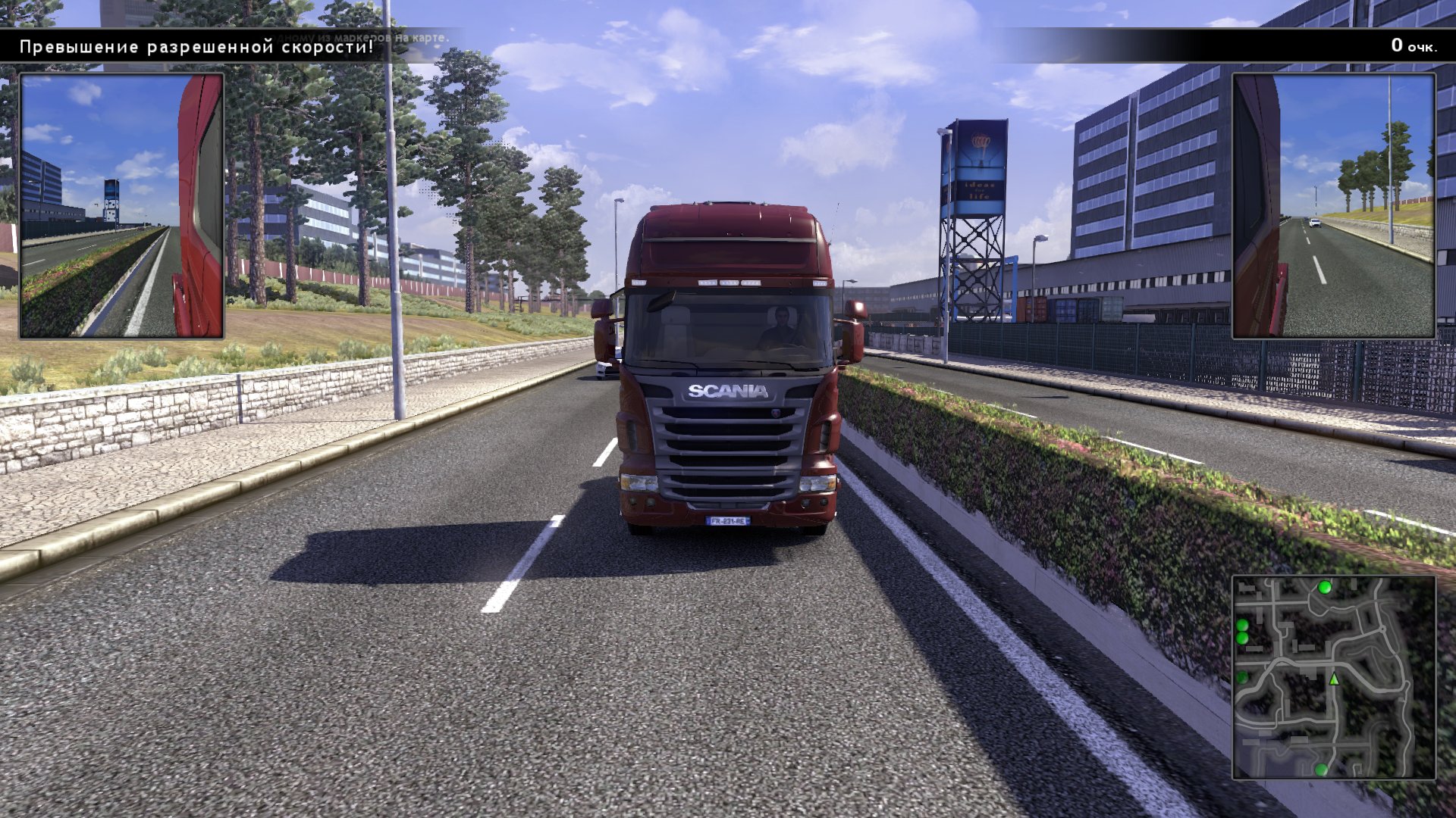 Скриншоты игры Scania Truck Driving Simulator The Game.